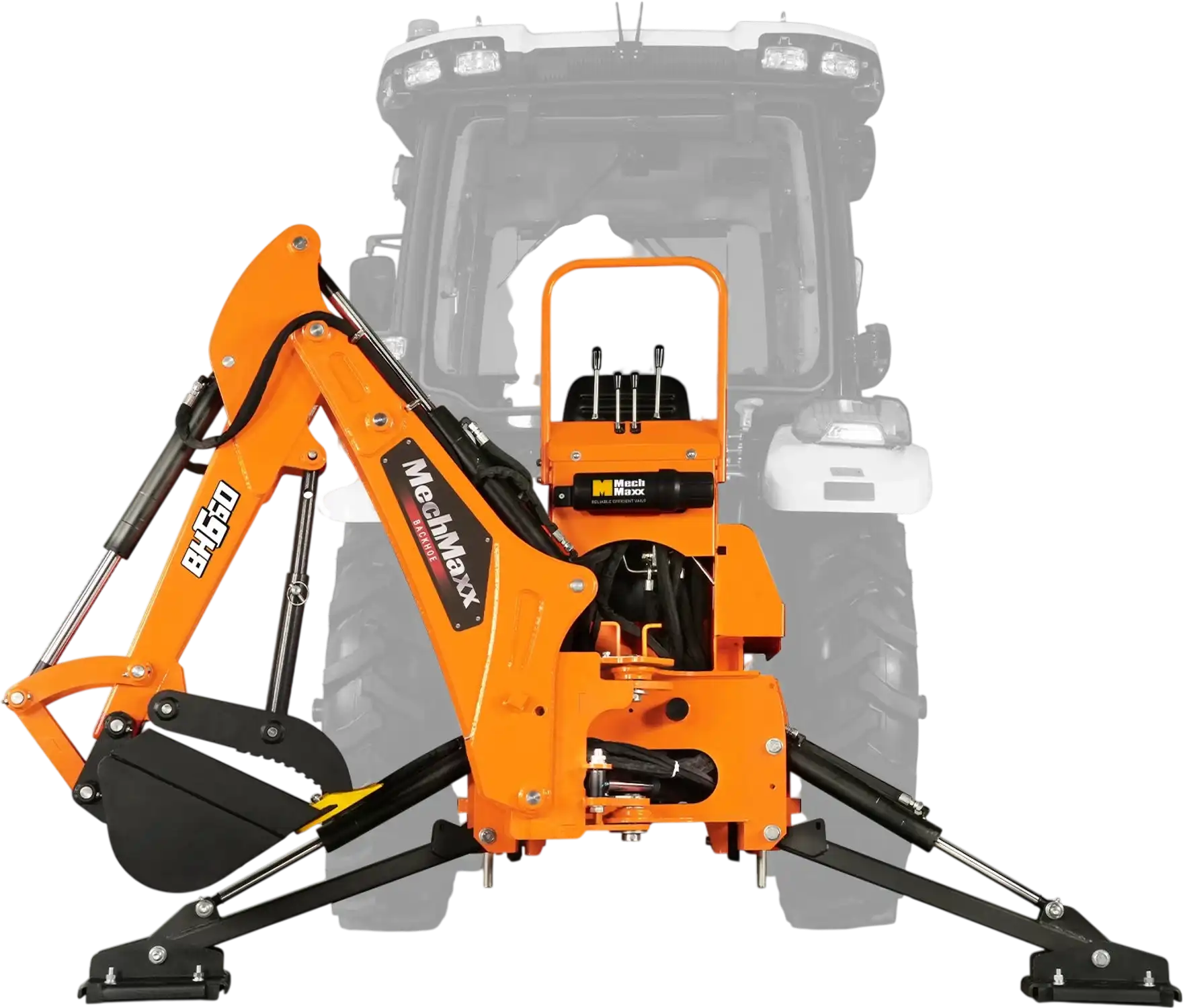 MechMaxx BH660 Tractor Backhoe Attachment 7' Mechanical Thumb 12