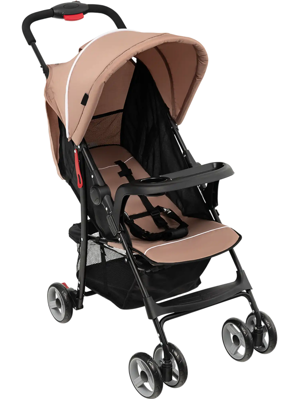 Costway Toddler Compact Travel Stroller Airplane Canopy Adjustable Bac – FactoryPure