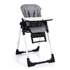 4-in-1 High Chair–Booster Seat with Adjustable Height and Recline-Gray - Gallery View 1 of 9
