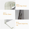 Close-up of the Bed Rail Guard showing the T-shaped supporting leg, outside zipper, and round edge design for toddler.