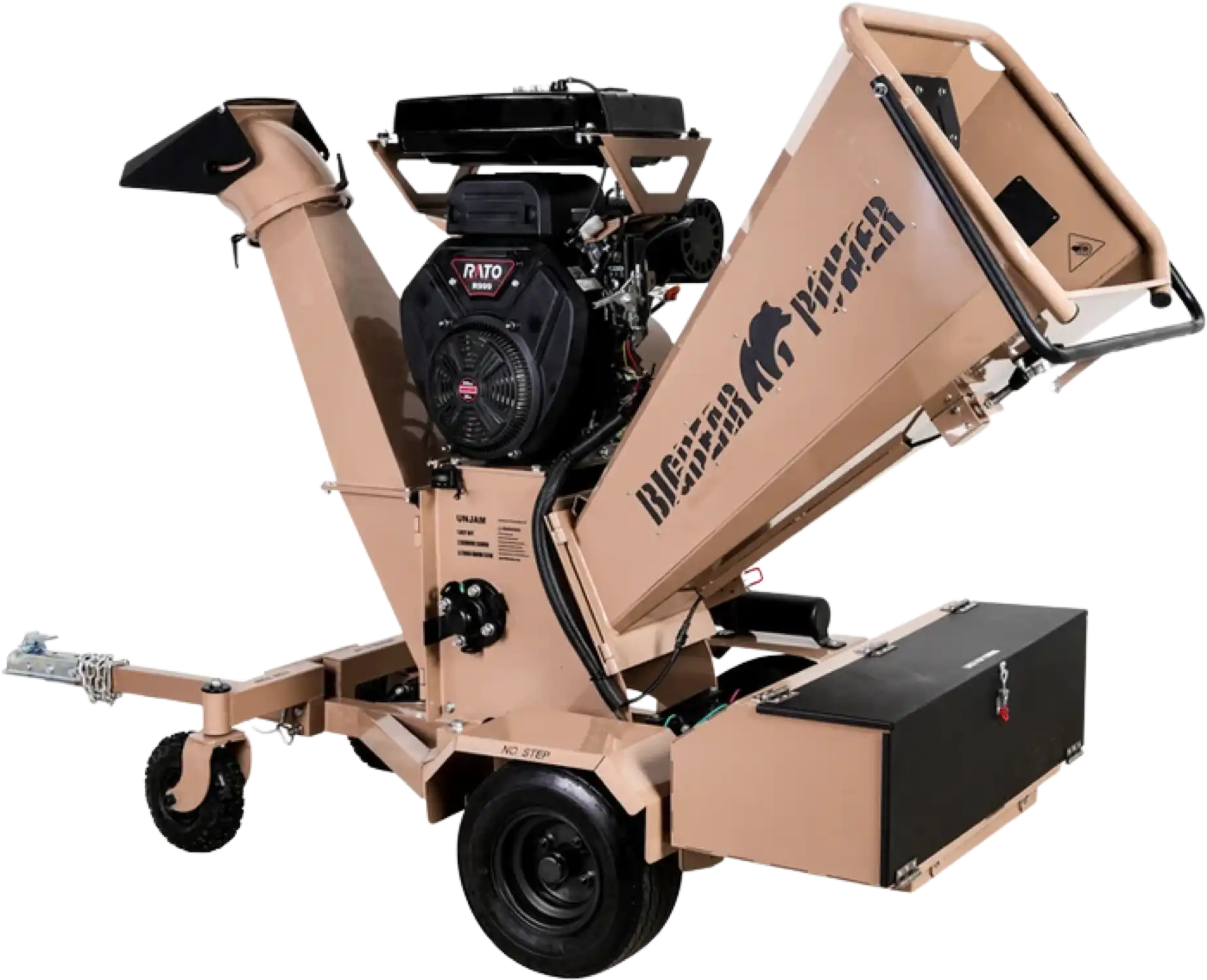 BigBear Power BBC72 Tornadic Wood Chipper 7