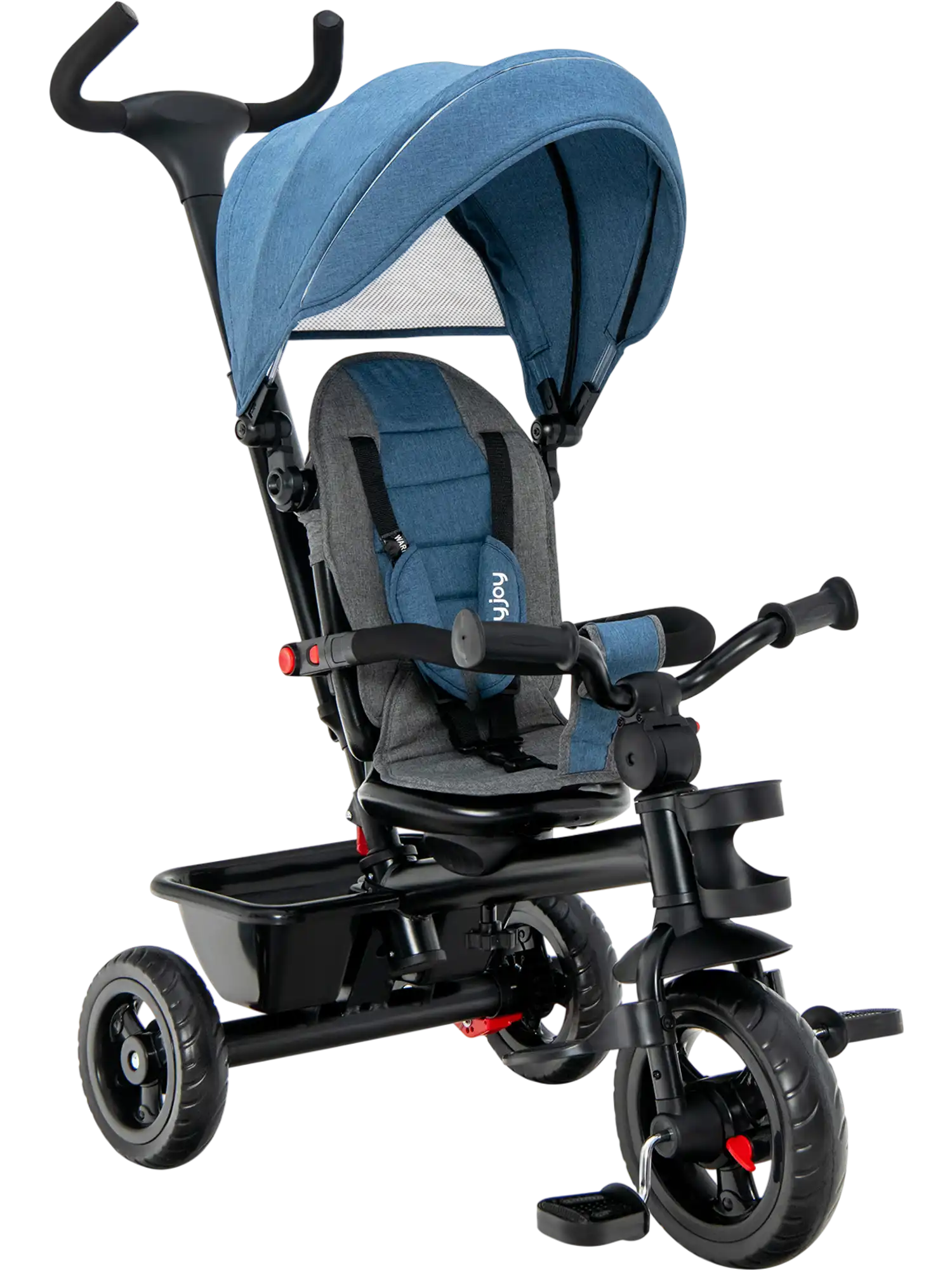 Costway 4-in-1 Baby Tricycle Toddler Trike Convertible Seat 34075612 New