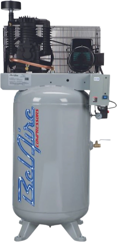 Belaire 318VL Air Compressor 80 Gallon Two Stage Single Phase 7.5HP 175PSI New