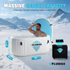 K-Plunge Kodiak Inflatable Cold Plunge Hot Tub 1-Person with Lid and Pump New