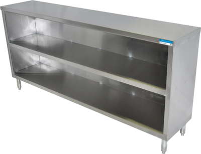 BK Resources Open Front Dish Cabinet 48