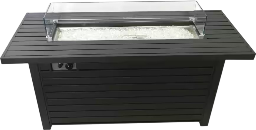 AZ Fire Pit Rectangular Aluminum 54