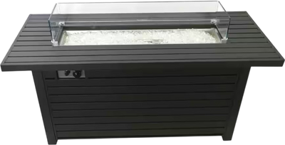 AZ Fire Pit Rectangular Aluminum 54