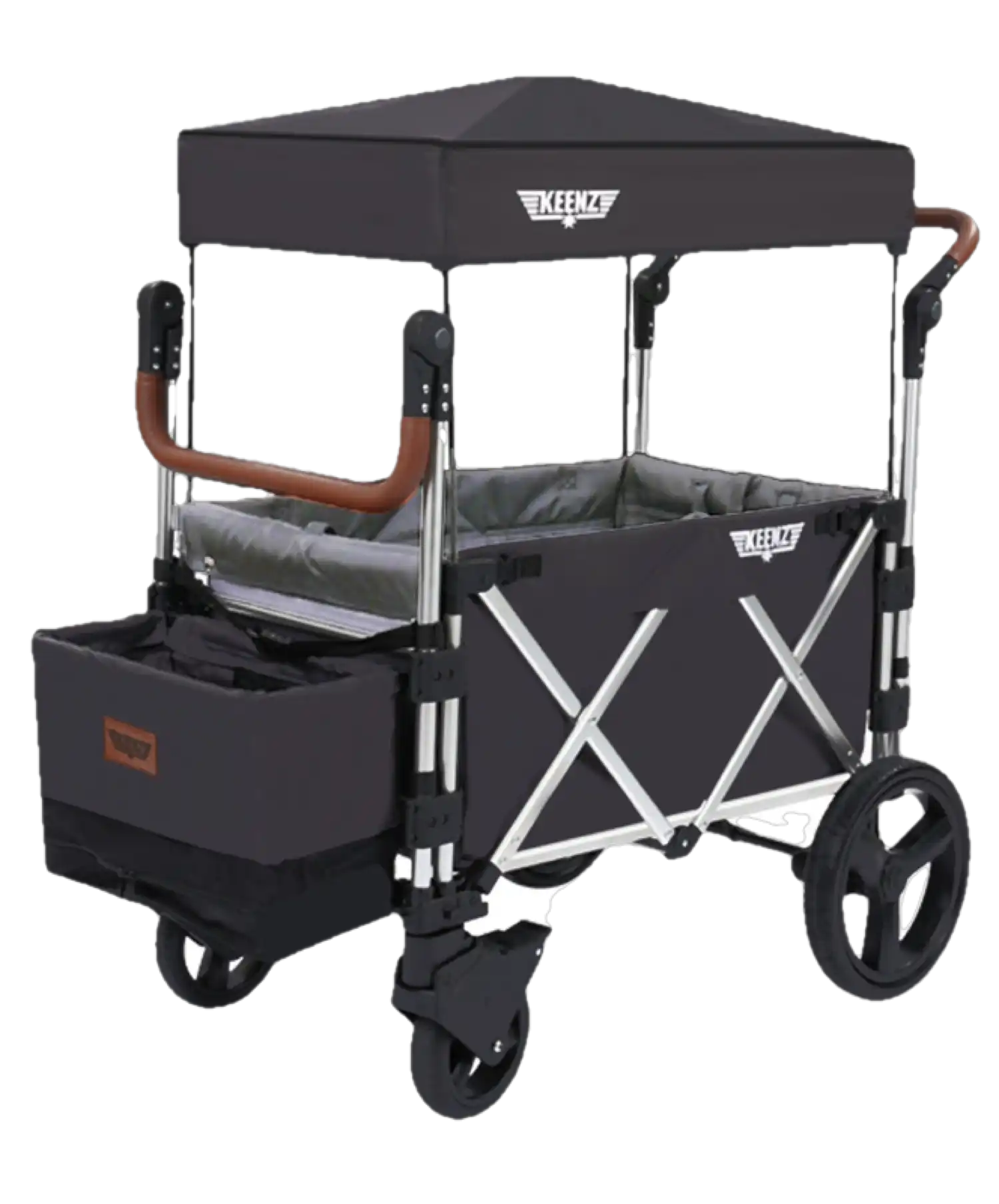 keenz stroller wagon cover Keenz 7s 5-Point Harness Light Weight Stroller Wagon with Canopy Black