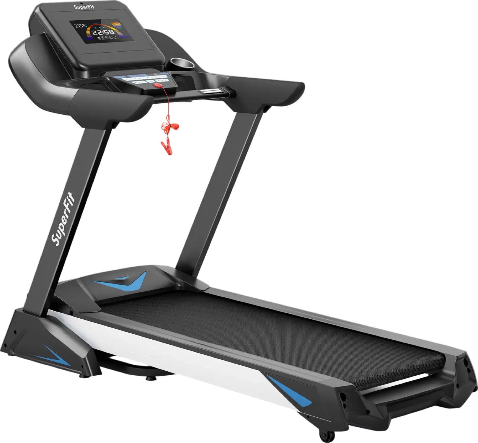 Costway Treadmill with App and Auto Incline Foldable 12 MPH Max Speed 4.75 HP New