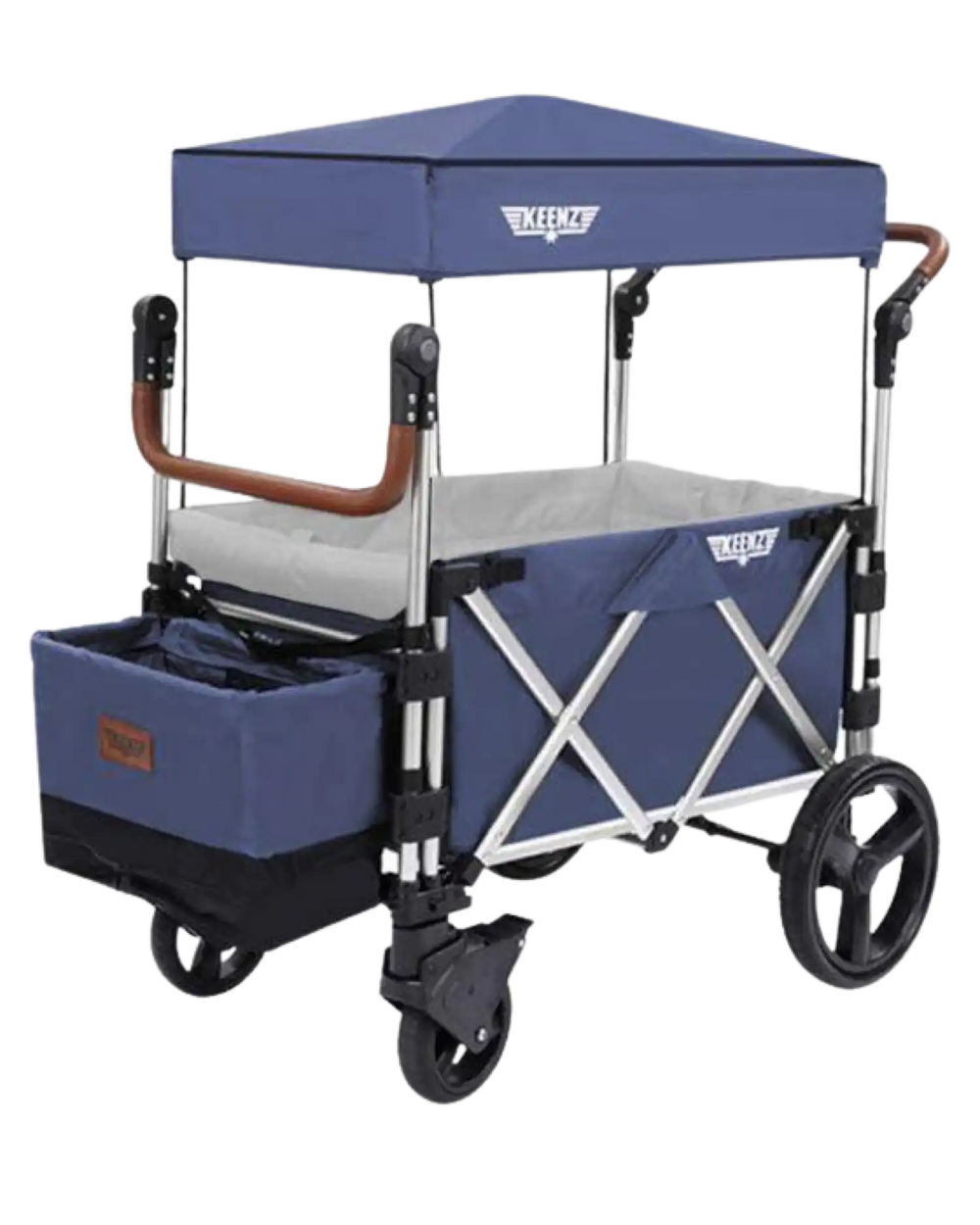 keenz stroller wagon infant Keenz 7s 5-Point Harness Light Weight Stroller Wagon with Canopy Blue – FactoryPure