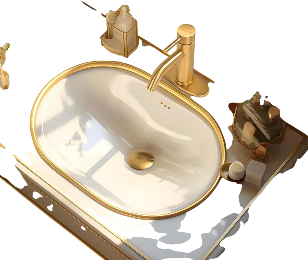 Yescom Bathroom Sink Faucet 1-Handle Cold & Hot, 7.5"H New