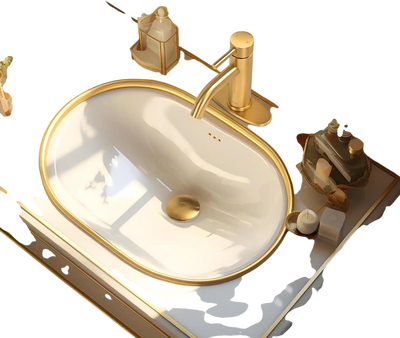 Yescom Bathroom Sink Faucet 1-Handle Cold & Hot, 7.5