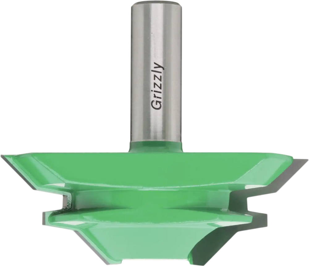 Grizzly C1331 - Corner Lock Miter Bit, 1/2" Shank, 3" Cutting Diameter