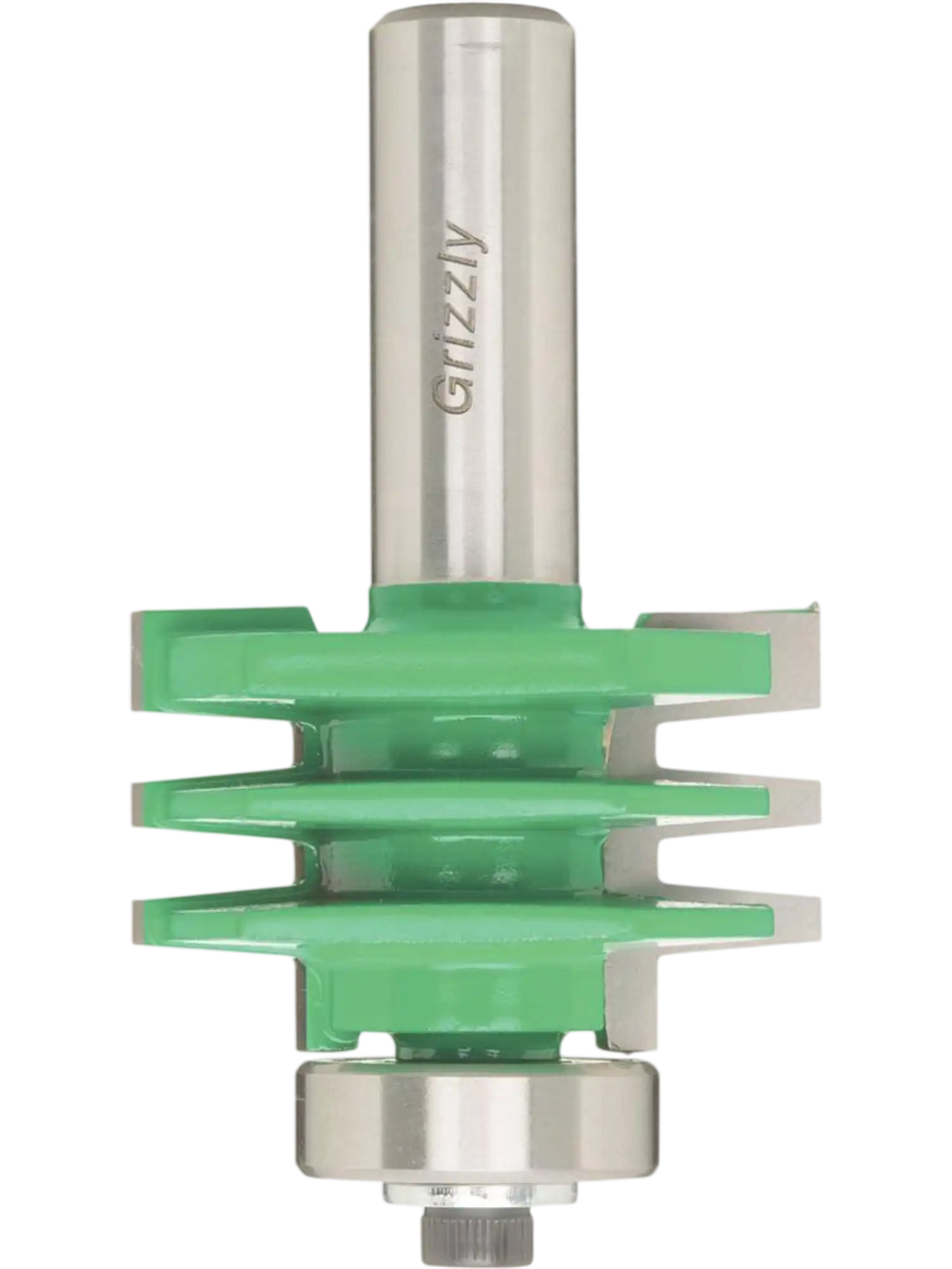 Grizzly C1367 - Finger Joint Bit w/ Guide Bearing, 1/2" Shank