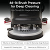 Walk Behind Floor Scrubber Machine 20" Brush, 31.5" Squeegee