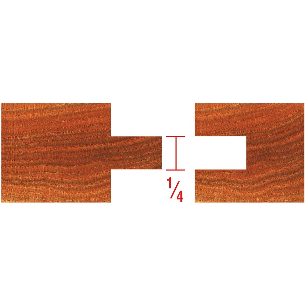 Grizzly C1665 - Tongue & Groove Kit, 1/2" Shank