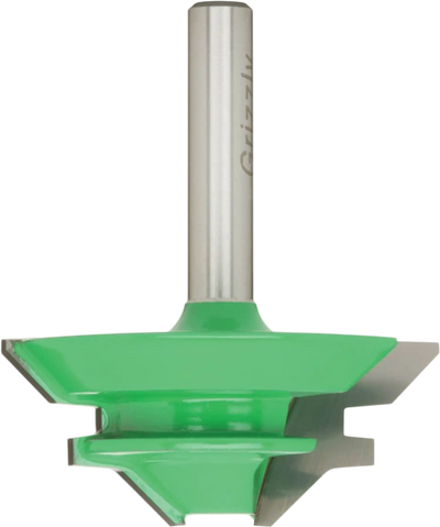 Grizzly C1711 Joint Making Bits Corner Lock Miter Bit 1/4