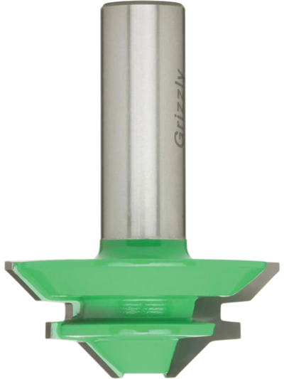 Grizzly C1712 Joint Making Bits Corner Lock Miter Bit 1/2