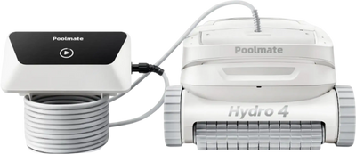 Poolmate Hydro 4 Robotic Pool Cleaner 1,614 sq. ft. 5070 GPH Adaptive Path New