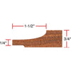 Grizzly C2069 - Panel Cutter - Convex, 3/4" Bore