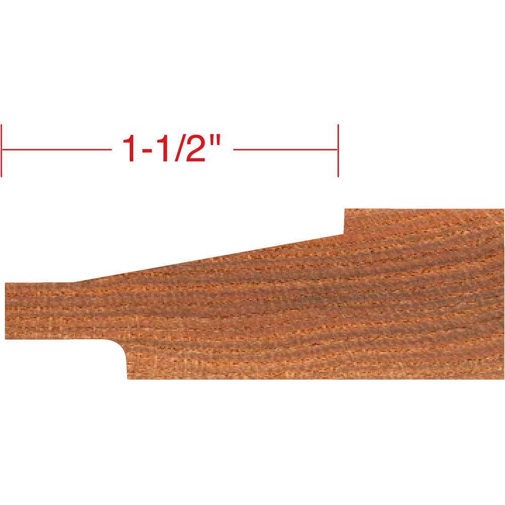 Grizzly C2075 - Panel Cutter - 15 Face Cut, 1-1/4" Bore