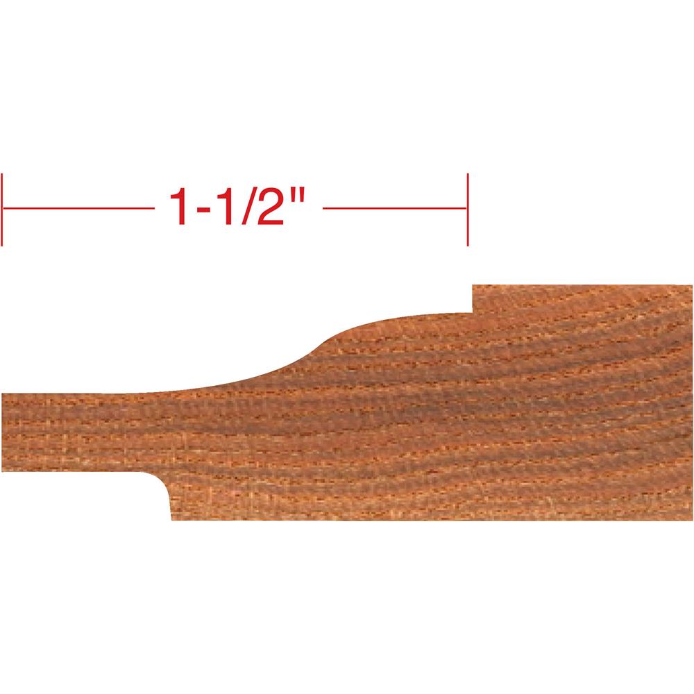 Grizzly C2076 - Panel Cutter - Ogee, 1-1/4" Bore