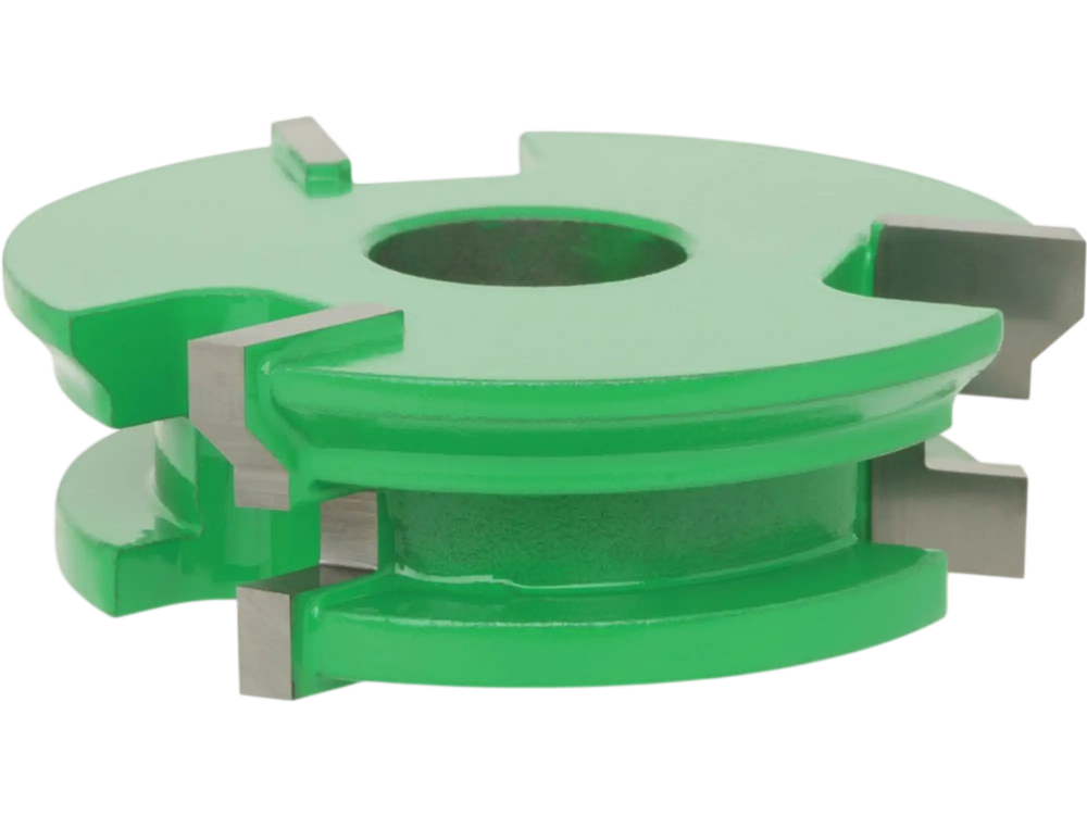 Grizzly C2121 - Shaper Cutter - 1/2" "V" Paneling Cutter Set, 3/4" Bore