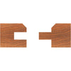 Grizzly C2121 - Shaper Cutter - 1/2" "V" Paneling Cutter Set, 3/4" Bore