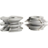 Grizzly C2169 - Passage Doors 6 pc. Stile & Rail Set - Roman Ogee, 3/4" Bore
