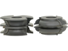 Grizzly C2190 - Entry Doors 6 pc. Stile & Rail Set - Quarter Bead, 1-1/4" Bore