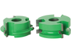 Grizzly C2307 - Shaper Cutter - Tongue & Groove Flooring Cutter Set, 3/4" Bore