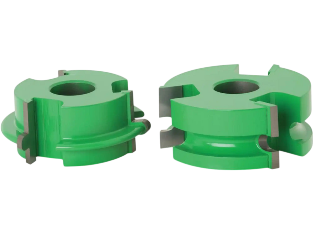 Grizzly C2307 - Shaper Cutter - Tongue & Groove Flooring Cutter Set, 3/4" Bore