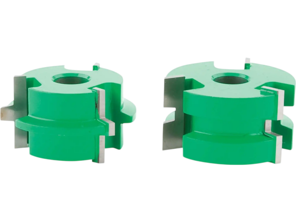 Grizzly C2310 - Shaper Cutter - 1/4" Tongue & Groove Set, 1/2" Bore