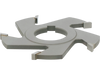 Grizzly C3688Z - Carbide Tipped 1/4" Straight Cutter, 4" Dia.