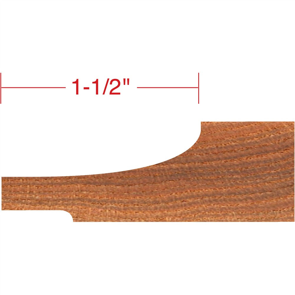 Grizzly C3695Z - Carbide Tipped Panel Cutter Convex, 5-3/4" Dia.