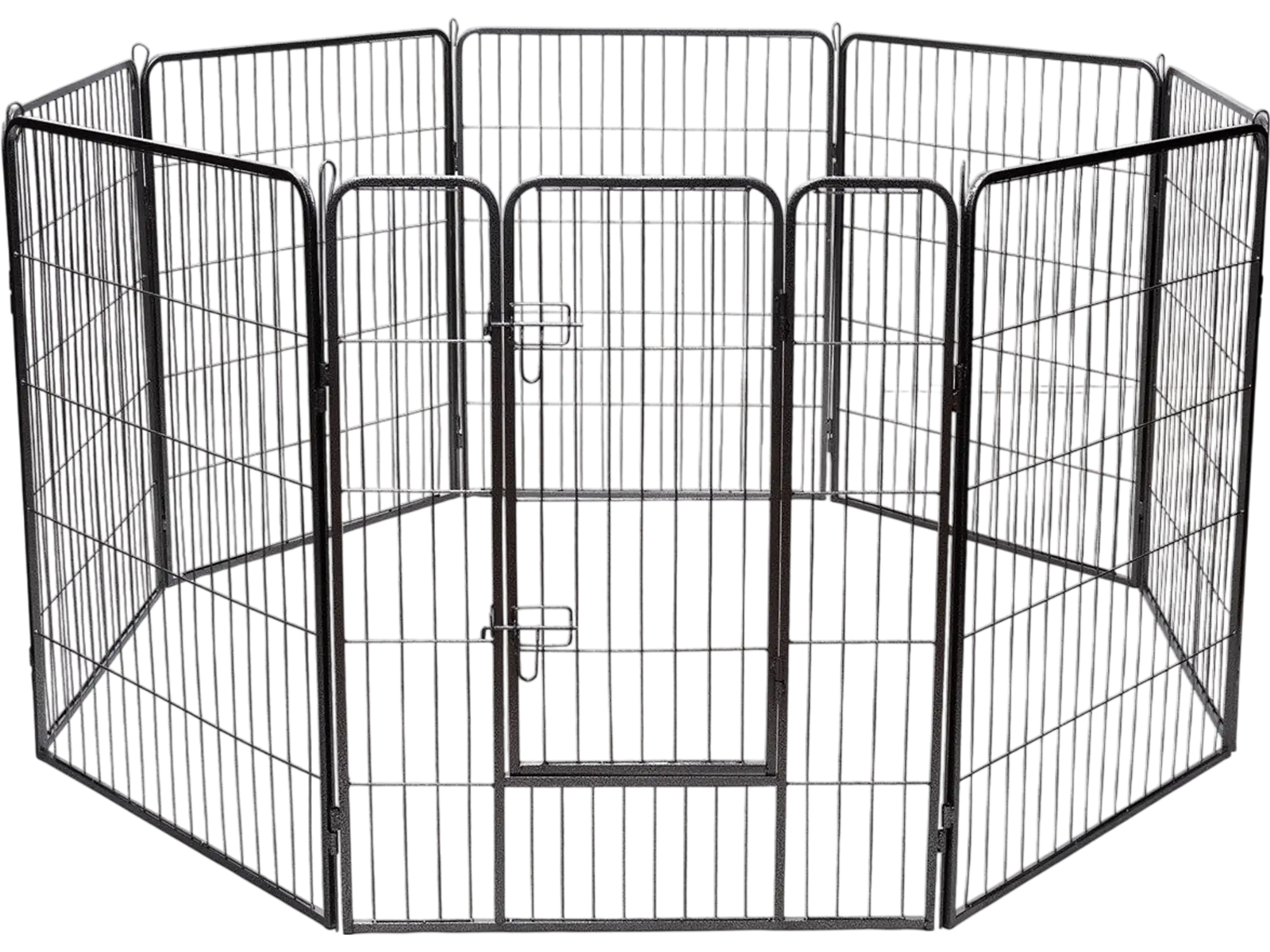 Costway 8-Panel Heavy Duty Metal Pet Playpen Dog Fence w/ Door 97682510 New