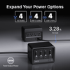 Giraffe Tools Gitryin Desktop Charging Station 12-in-1 40W Black New