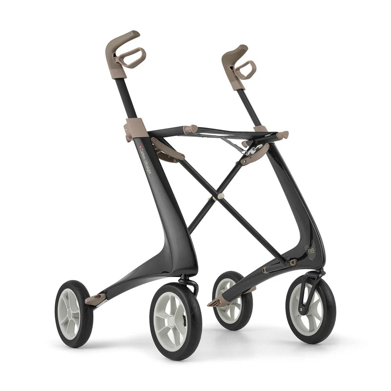 ByAcre Rollator Carbon Ultralight Folding 285 Lbs Load