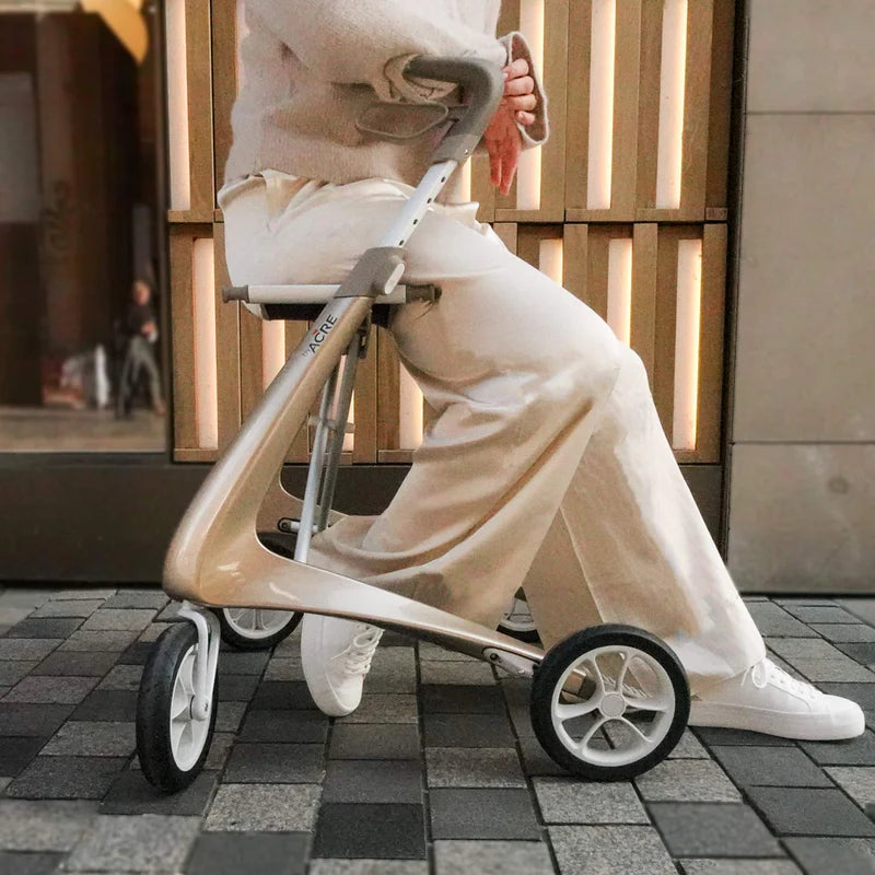 ByAcre Rollator Carbon Ultralight Folding 285 Lbs Load
