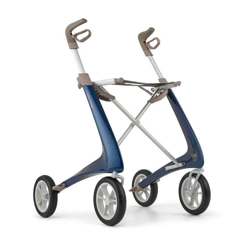 ByAcre Rollator Carbon Ultralight Folding 285 Lbs Load Capacity New