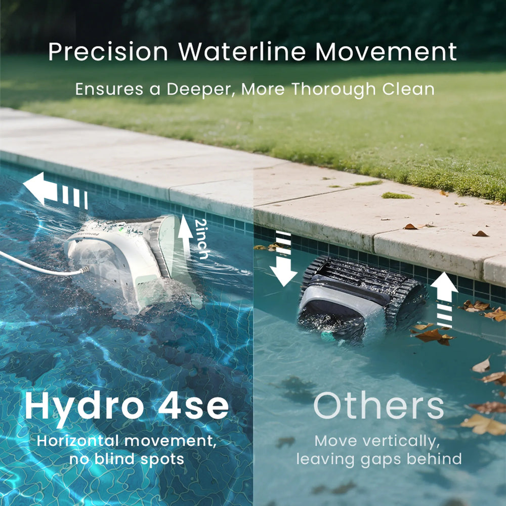 Chasing Poolmate Hydro 4 SE Pool Cleaner Corded 1,614 sq. ft. 5070 GPH HydroCurve S Path New