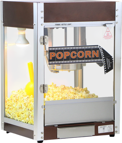 Paragon Cineplex Popcorn Machine 4 oz Kettle Copper Finish 120V New