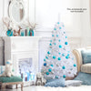 5 ft White Artificial PVC Christmas Tree - Gallery View 1 of 10