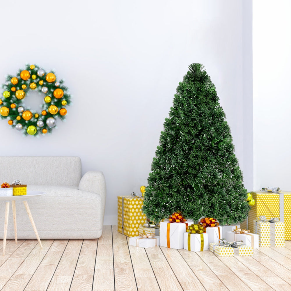 3' / 4' / 5' / 6' Fiber Optic Artificial PVC Christmas Tree-4 ft - Gallery View 1 of 11