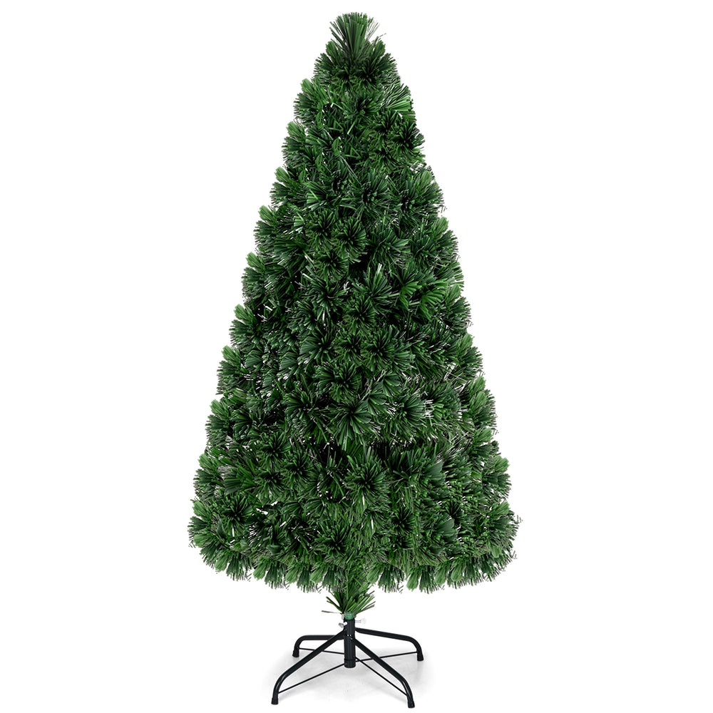 3' / 4' / 5' / 6' Fiber Optic Artificial PVC Christmas Tree-5 ft - Gallery View 1 of 11
