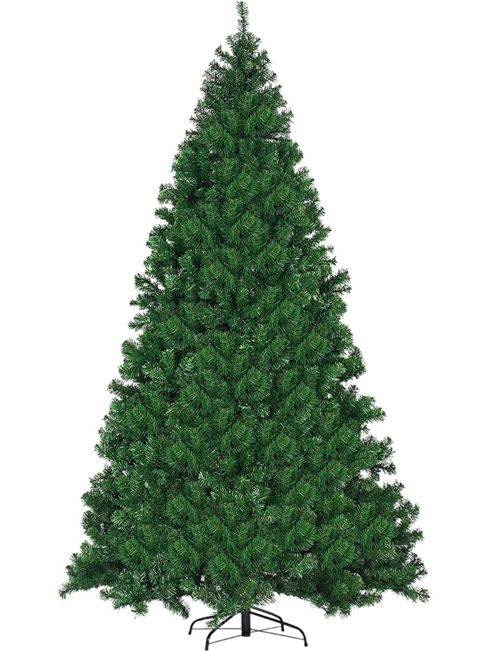 9 Feet Pre-Lit PVC Artificial Christmas Tree with 700 LED Lights