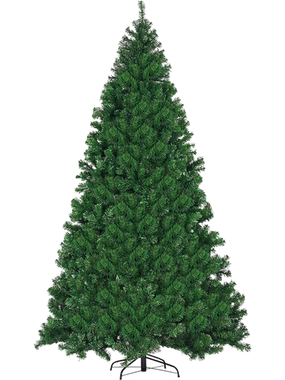 Costway 9' Pre-Lit PVC Artificial Christmas Tree 700 LED Lights 16873504 New