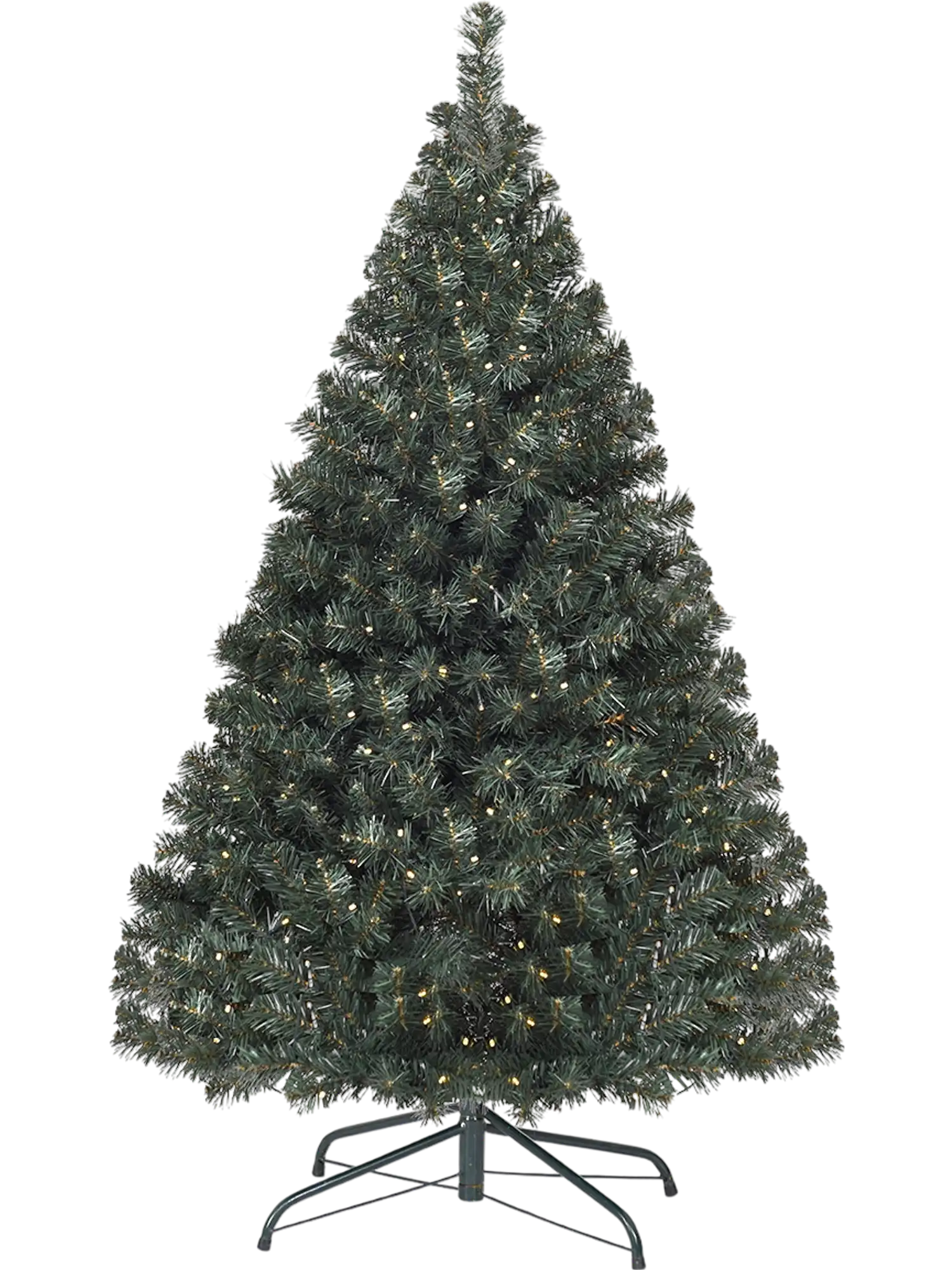 Costway 4.5' Pre-Lit Artificial Hinged PVC Christmas Tree 94361728 New