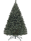 4.5 Feet PVC Pre-lit Artificial Hinged Christmas Tree 