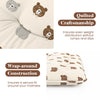 Foldable futon mattress featuring quilted craftsmanship and a washable cover, ideal for camping and versatile use.